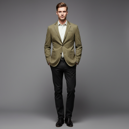 Blazer Para Homem Casual Leve | Estilo Refinado Diário