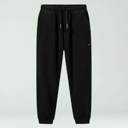 Calça Harem Masculina de Veludo Cotelê | Casual Elegante