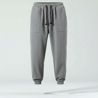 Calça Harem Masculina de Veludo Cotelê | Casual Elegante