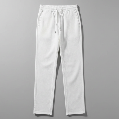 Calça de Linho Masculina | Estilo Clássico de Verão