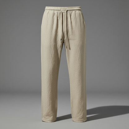 Calça de Linho Masculina | Estilo Clássico de Verão