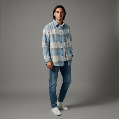 Camisa de Linho Branca Masculina | Estilo e Conforto Atemporal