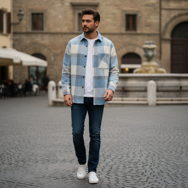 Camisa de Linho Branca Masculina | Estilo e Conforto Atemporal