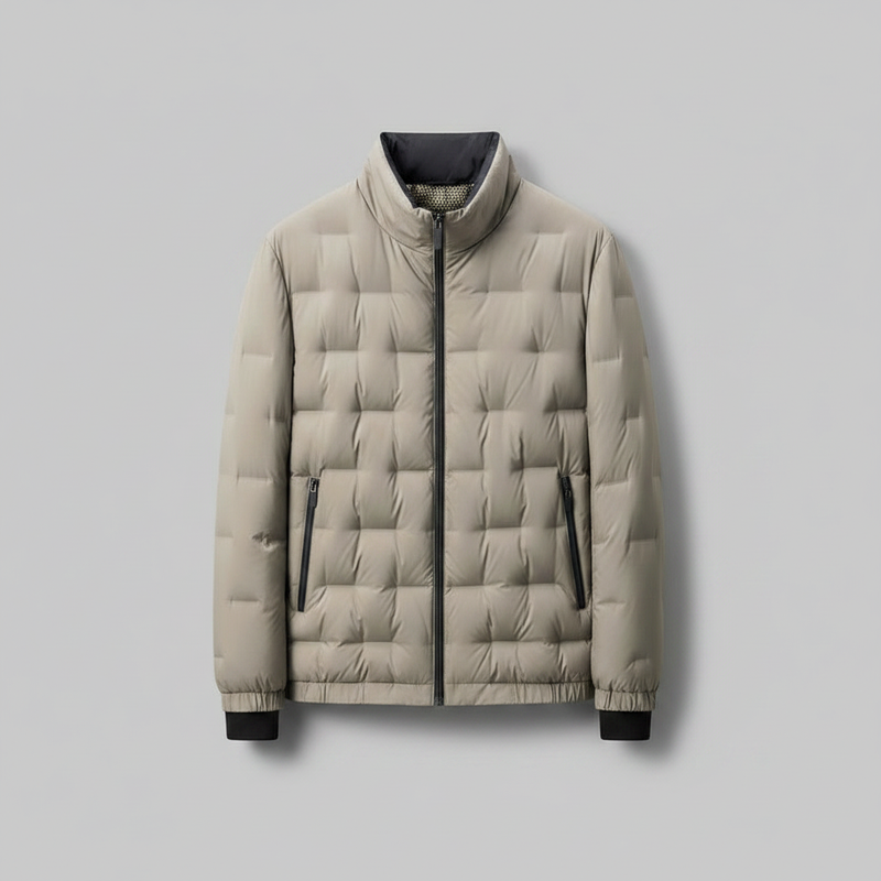 Casaco Inverno Homem Penas de Pato | Jaqueta Masculina
