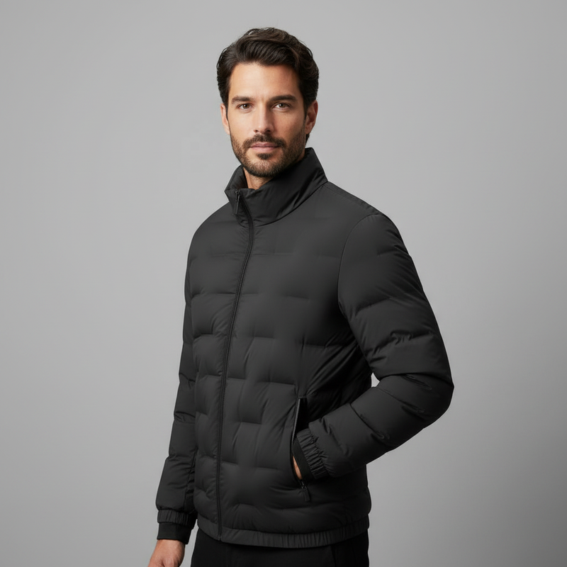 Casaco Inverno Homem Penas de Pato | Jaqueta Masculina