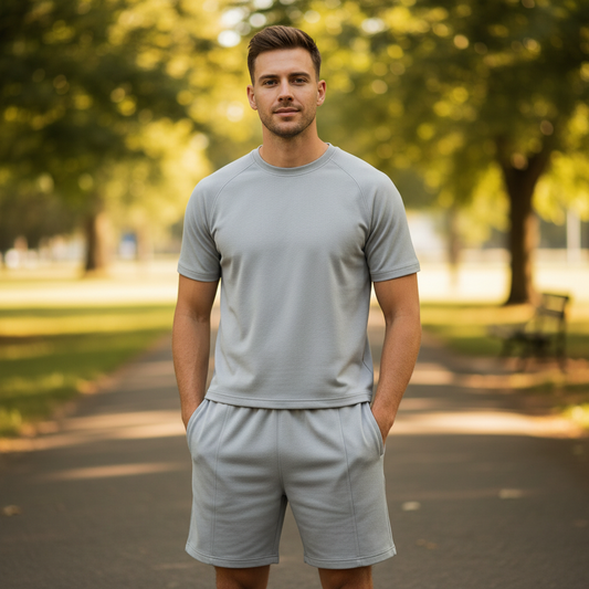 Conjunto Casual Masculino | Camisa e Shorts para Verão
