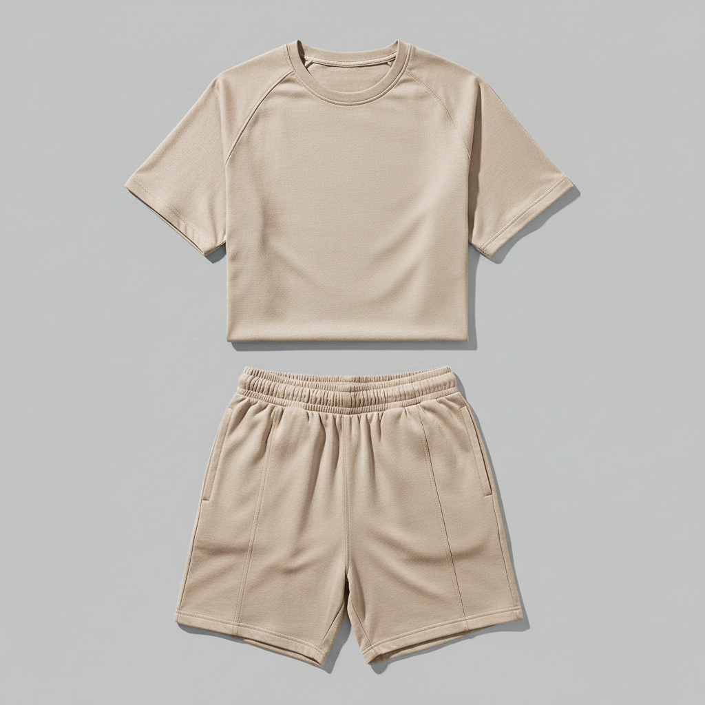Conjunto Casual Masculino | Camisa e Shorts para Verão