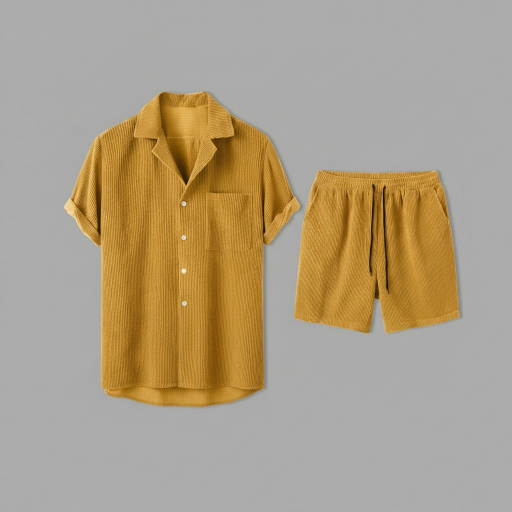 Harold | Conjunto Masculino Tweed 2 Peças Estiloso