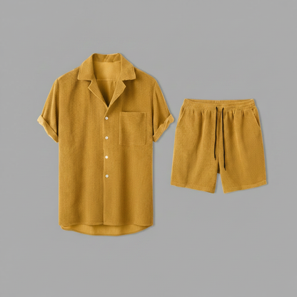 Harold | Conjunto Masculino Tweed 2 Peças Estiloso