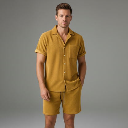 Harold | Conjunto Masculino Tweed 2 Peças Estiloso