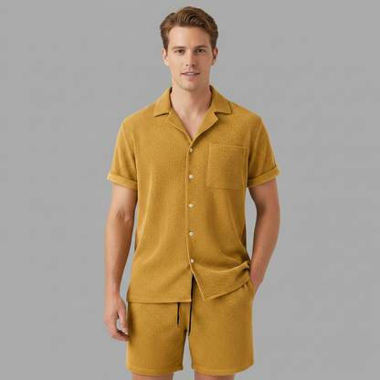 Harold | Conjunto Masculino Tweed 2 Peças Estiloso