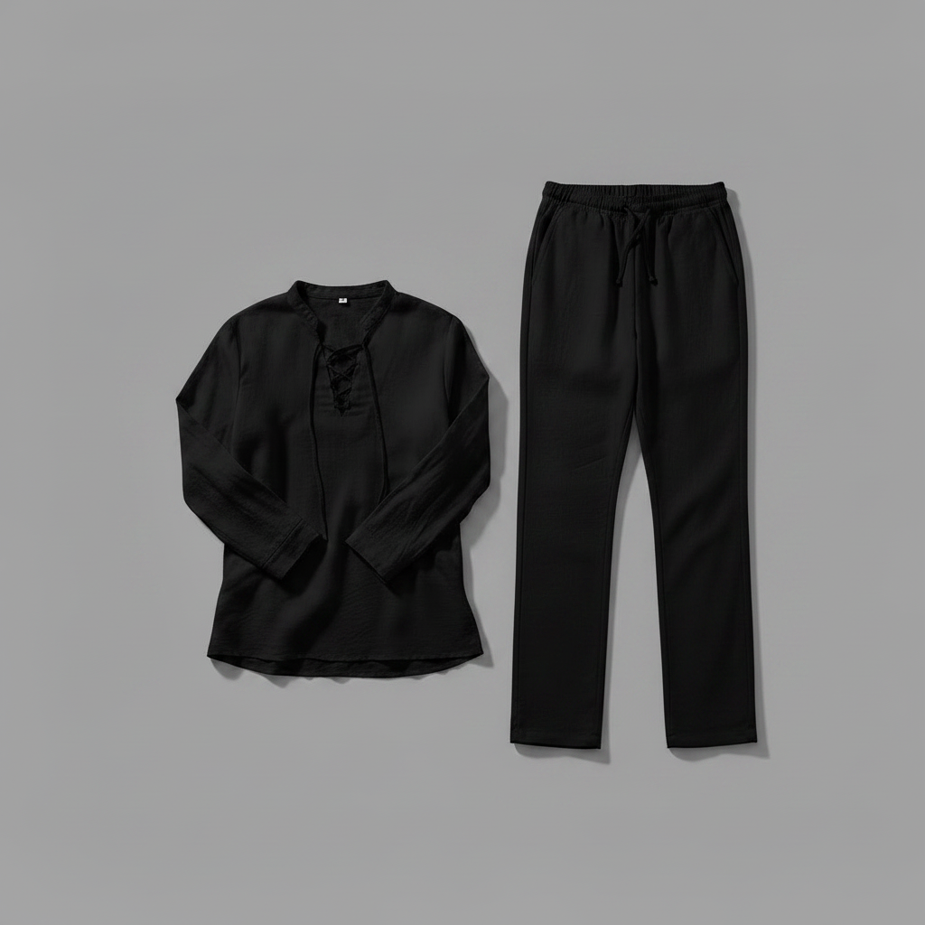 Conjunto Milo | Roupa Masculina de Linho para Verão
