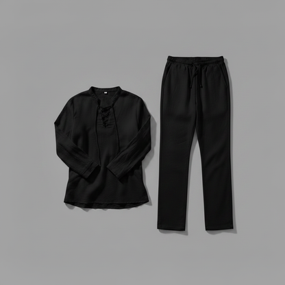Conjunto Milo | Roupa Masculina de Linho para Verão