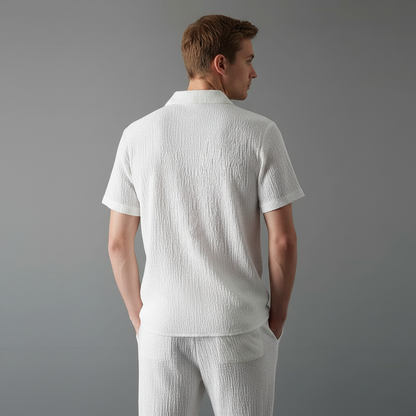 Lyno Conjunto Masculino Estiloso | Roupas Casuais Leves
