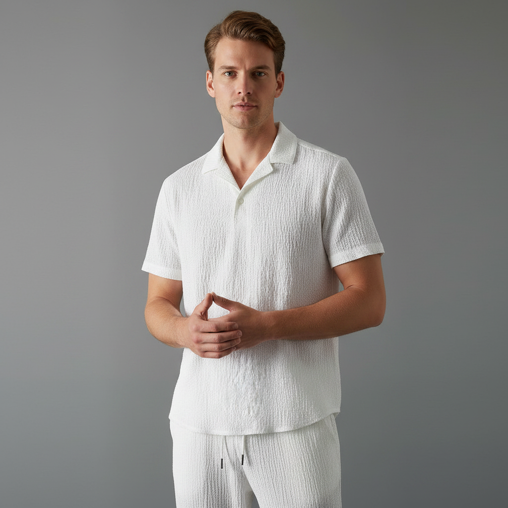 Lyno Conjunto Masculino Estiloso | Roupas Casuais Leves