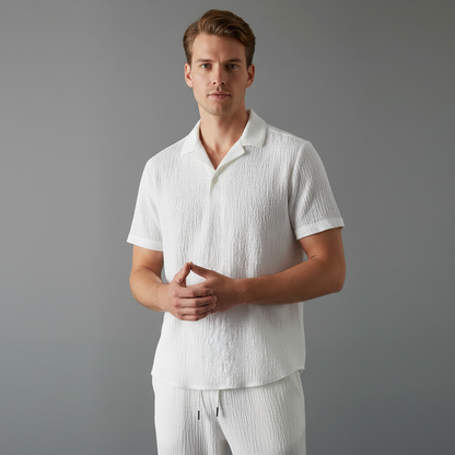 Lyno Conjunto Masculino Estiloso | Roupas Casuais Leves