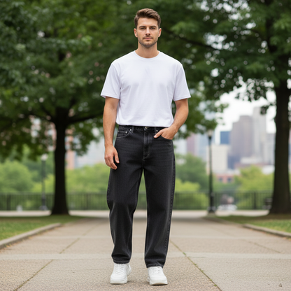 Calça Jeans Casual Masculina Losvallende | Conforto Urbano