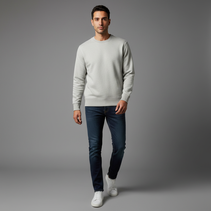 Suéter Hampton | Suéter Masculino de Algodão Básico