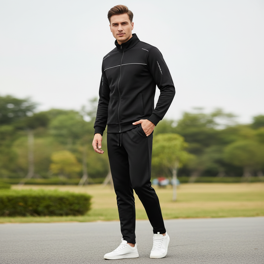 Conjunto Masculino de Treino | Agasalho Esportivo Casual